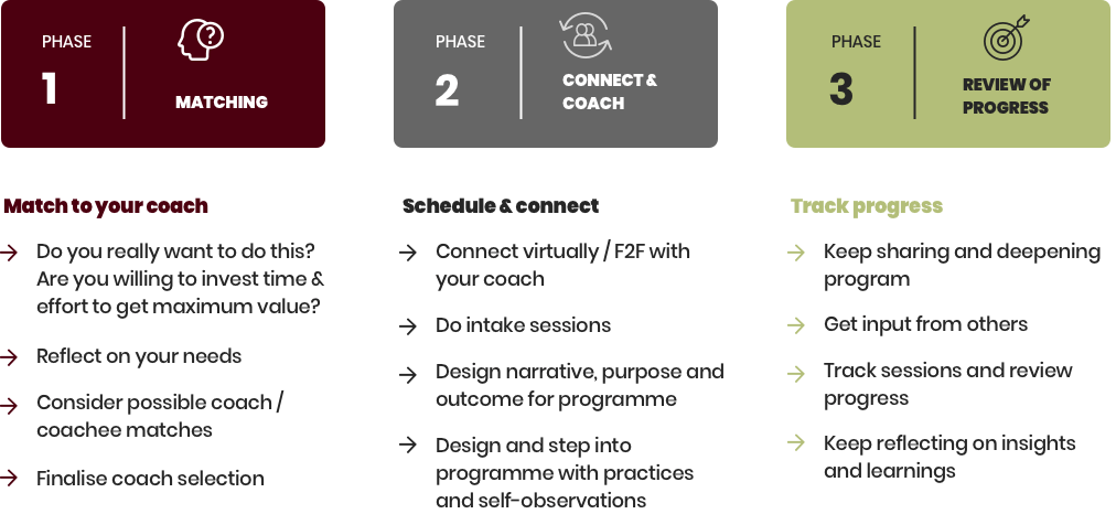 Map of your integral leadership coaching journey